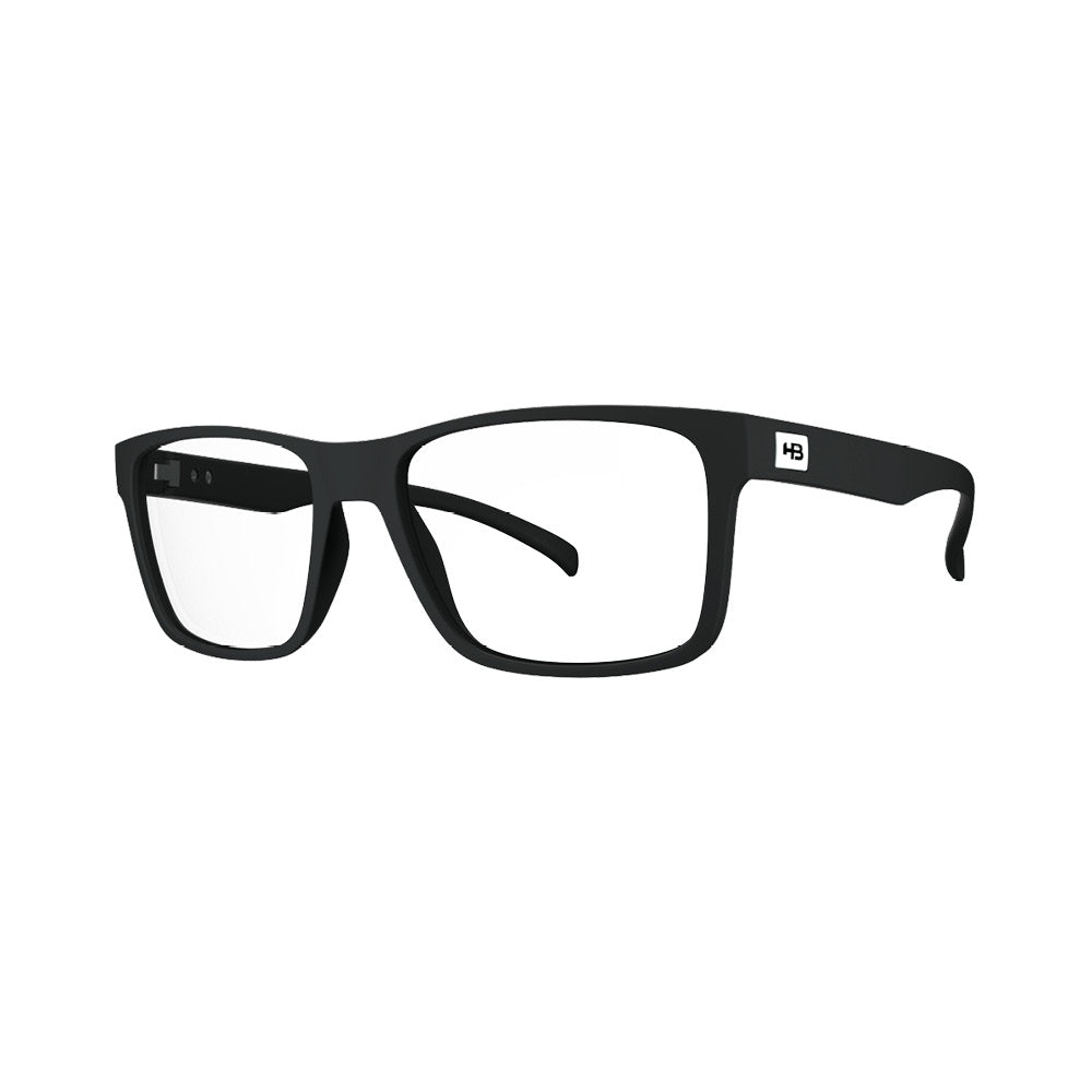 Óculos de Grau HB Polytech M 93108 Matte Black D. White - Lente 5,2 Cm - Loja HB
