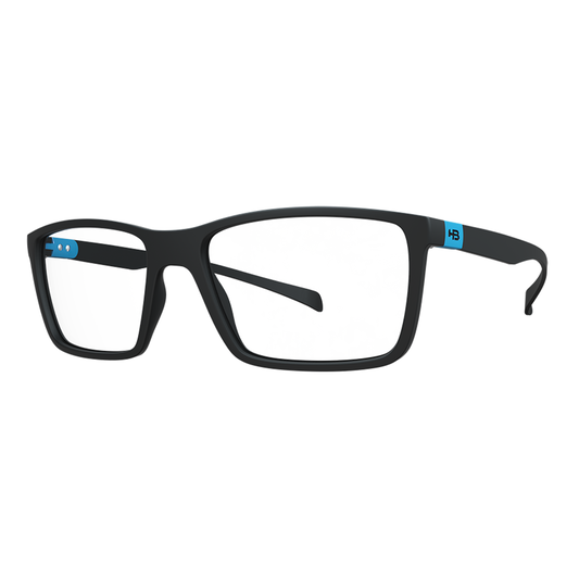 Óculos de Grau HB Polytech M 93136 Matte Black D. Blue - Loja HB