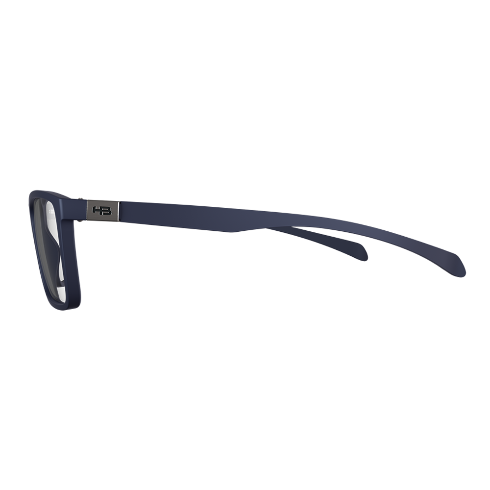 Óculos de Grau HB Polytech M 93136 Matte Navy D. Nickel Lente 5,4 Cm - Loja HB