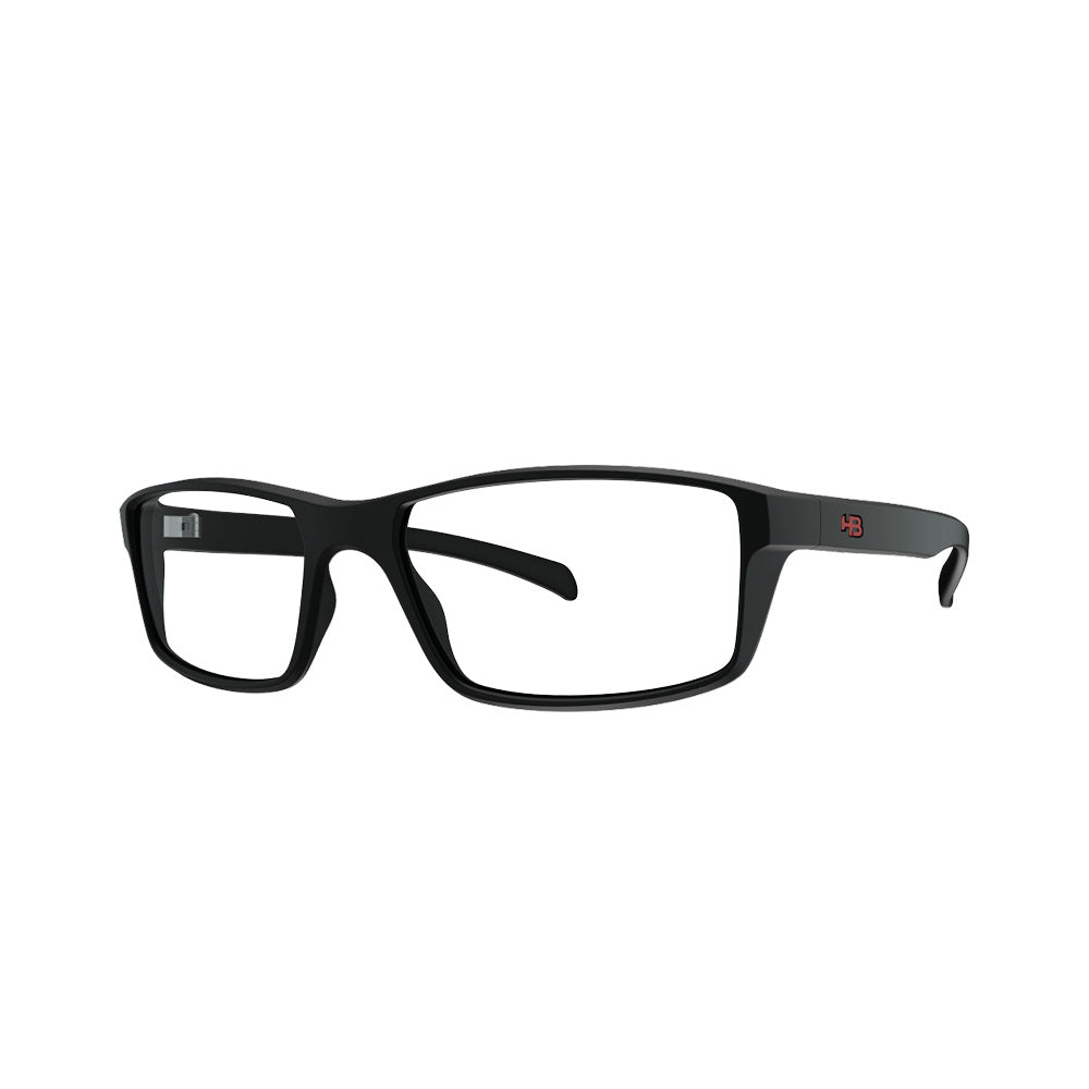 Óculos de Grau HB Polytech M 93148 Matte Black D. Red Lente 5,4 Cm - Loja HB