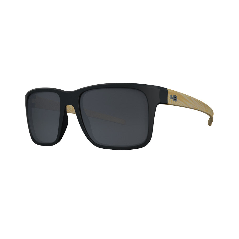 Óculos de Sol HB H-Bomb 2.0 Matte Black Wood/ Gray - Loja HB