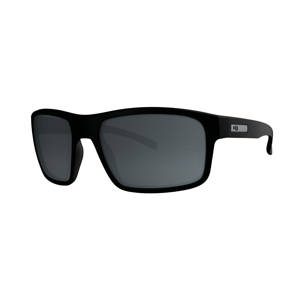 Óculos de Sol HB Overkill Matte Black/ Gray Polarized - Loja HB
