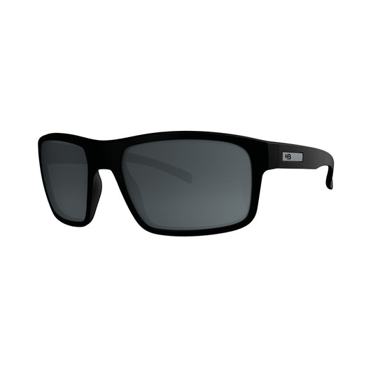 Óculos de Sol HB Overkill Matte Black/ Gray Polarized - Loja HB