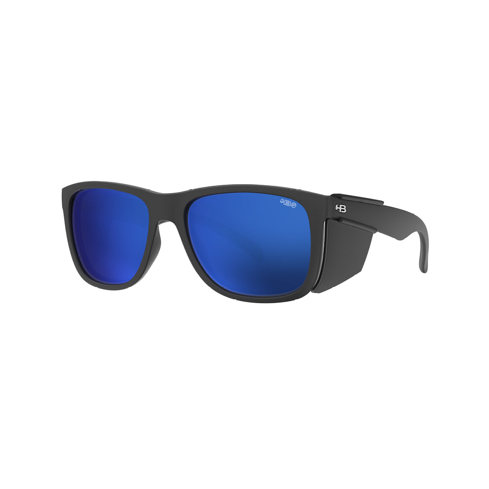OC HB OZZIE MATTE BLACK BLUE CHROME POL GLASS