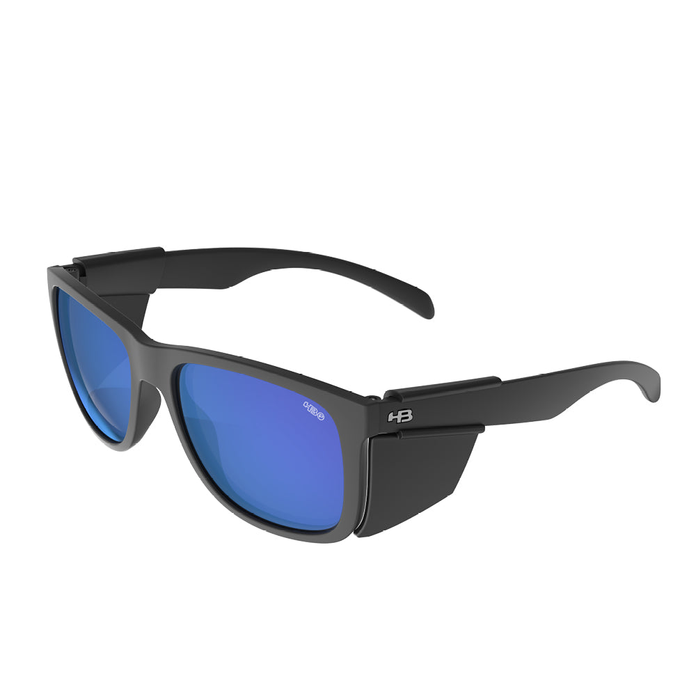 OC HB OZZIE MATTE BLACK BLUE CHROME POL GLASS