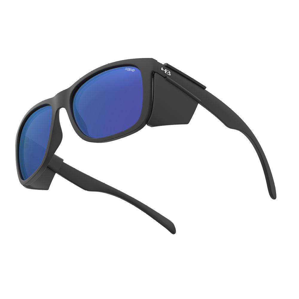 OC HB OZZIE MATTE BLACK BLUE CHROME POL GLASS
