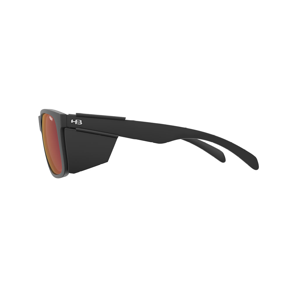 OC HB OZZIE MATTE BLACK RED CHROME POL GLASS