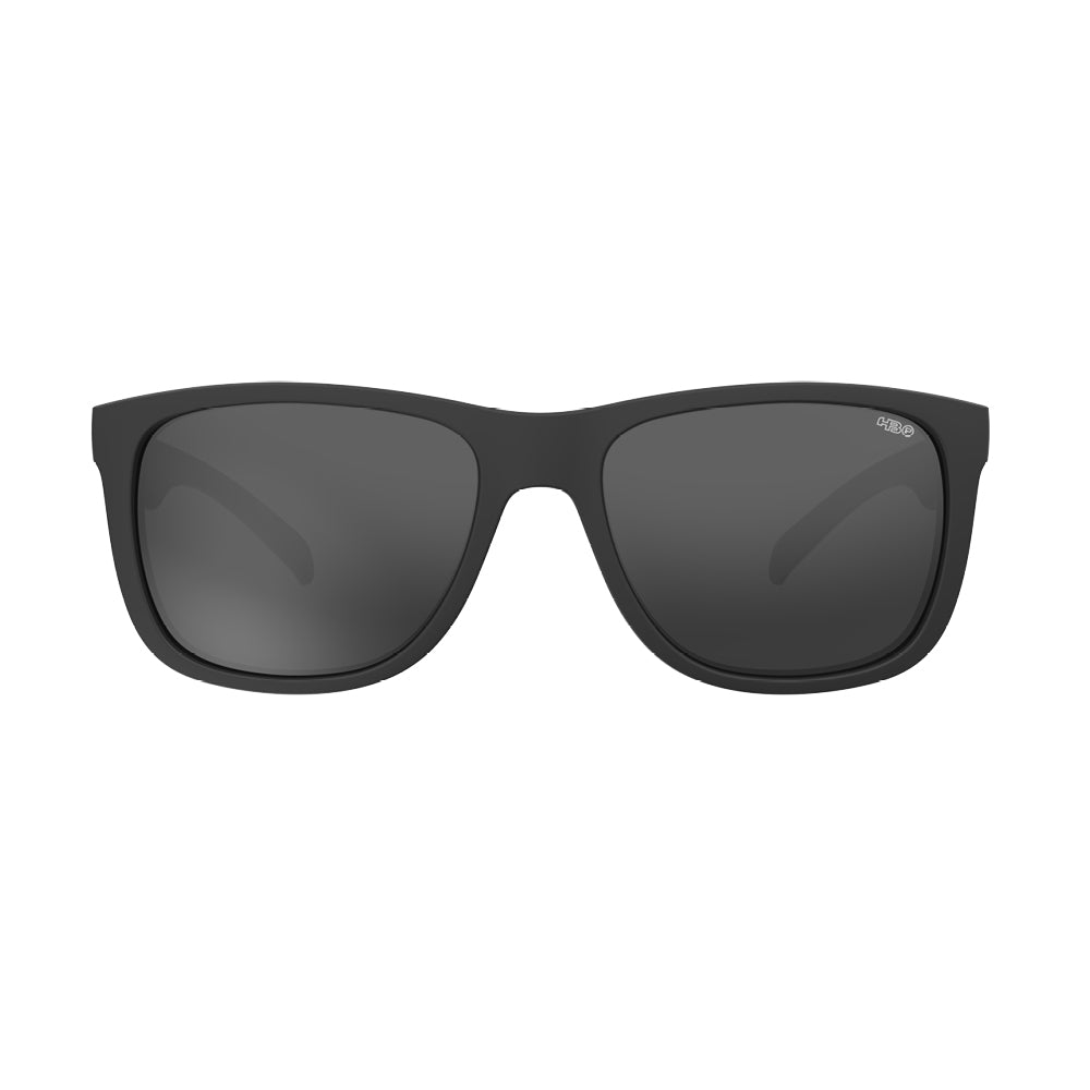 Óculos de Sol HB Ozzie Matte Black Gray Polarized Glass