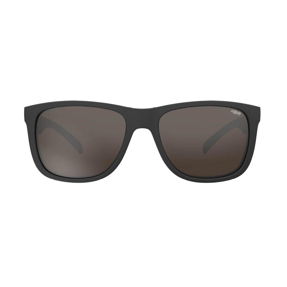 Óculos de Sol HB Ozzie Matte Black Brown Polarized Glass