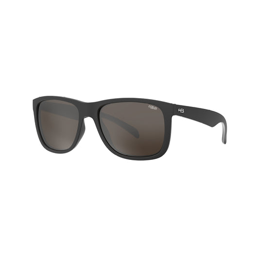 Óculos de Sol HB Ozzie Matte Black Brown Polarized Glass