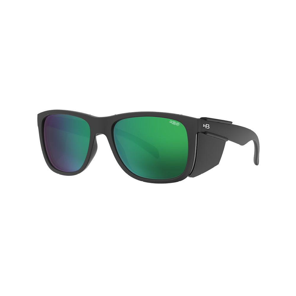 OC HB OZZIE MATTE BLACK GREEN CHROME POL GLASS