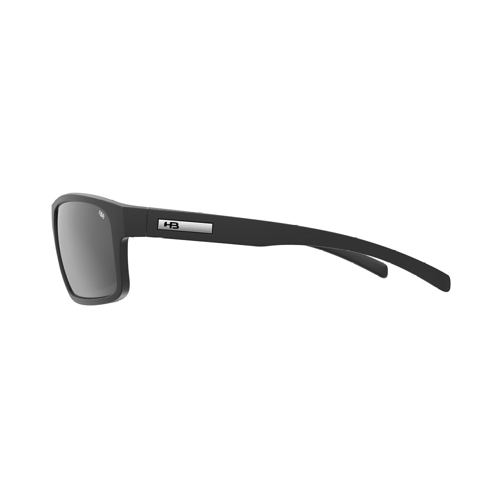 Óculos de Sol HB OVERKILL MATTE BLACK GRAY POL GLASS