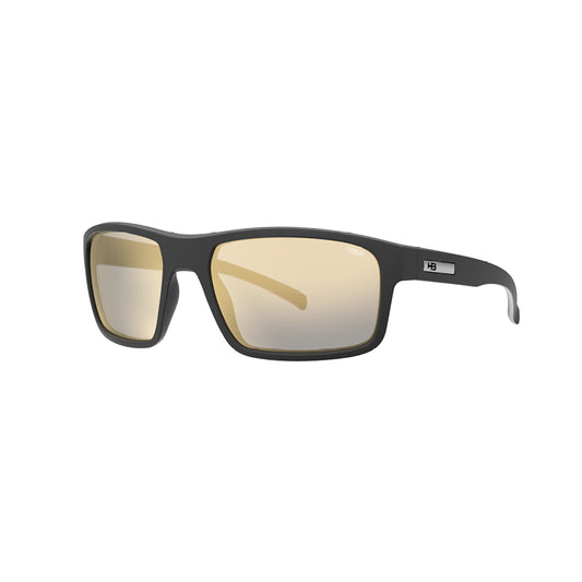 Óculos de Sol HB OVERKILL MATTE BLACK GOLD POL GLASS