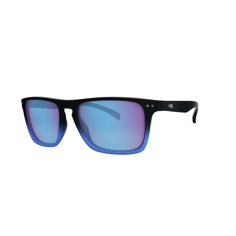 Óculos de Sol HB Cody M F Black Blue  Blue Chrome