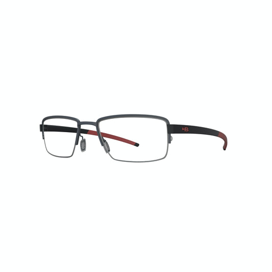 Óculos De Grau HB Duotech 93424 Matte Black / Matte Black Red Lente 5,5 cm - Loja HB