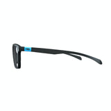 Óculos de Grau Hb Duotech M 93151 Matte Black D. Blue Lente 5,2 Cm