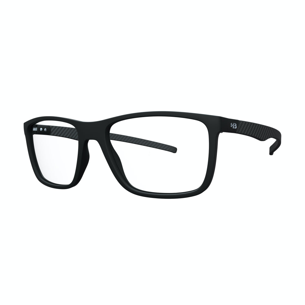 Óculos de Grau Hb Duotech M93138 Matte Black/ Carbon Fiber - Lente 5,4 Cm - Loja HB