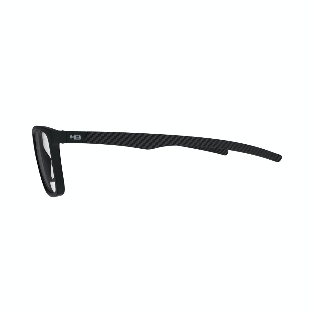 Óculos de Grau Hb Duotech M93138 Matte Black/ Carbon Fiber - Lente 5,4 Cm - Loja HB