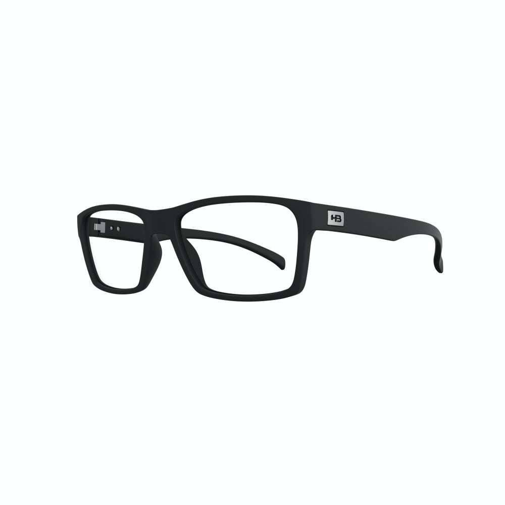 Óculos de Grau HB Polytech 93130 Matte Black - Lente 5,3 Cm - Loja HB