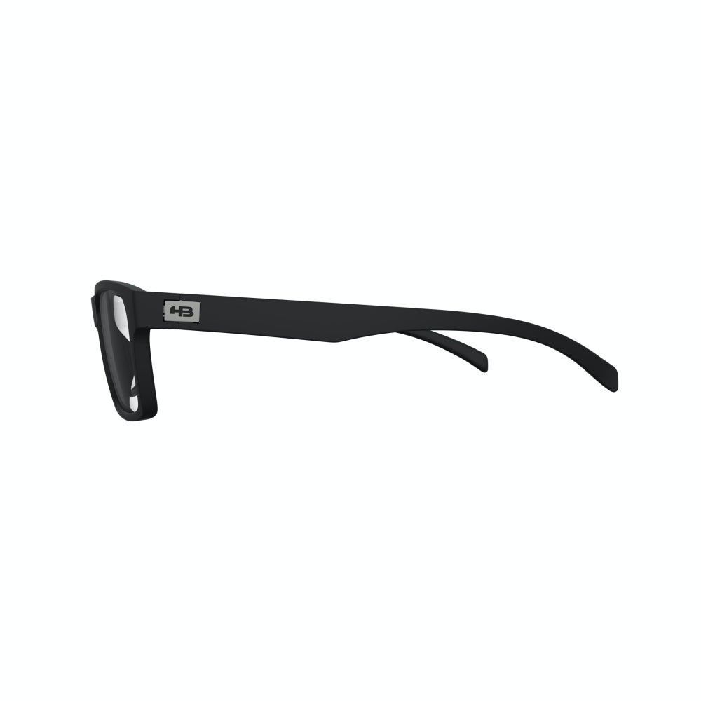 Óculos de Grau HB Polytech 93130 Matte Black - Lente 5,3 Cm - Loja HB