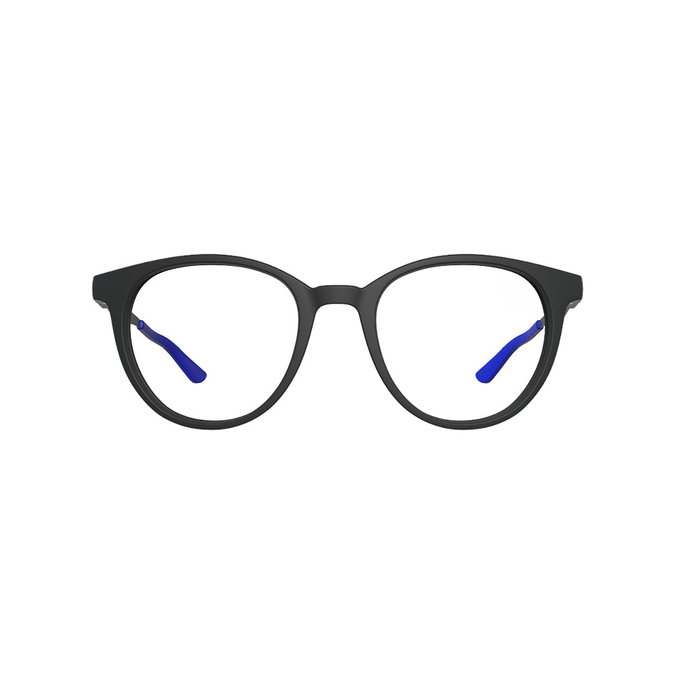 Óculos de Grau HB Duotech 0253 Clip On Matte Black D. Blue/ Blue Polarized Lente 4,9 Cm - Loja HB