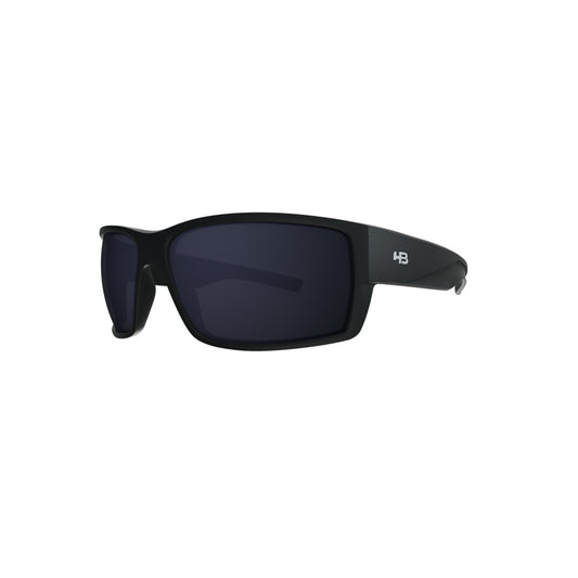 Óculos de sol HB Narrabeen Matte Black/ Gray Lente 6,5 cm