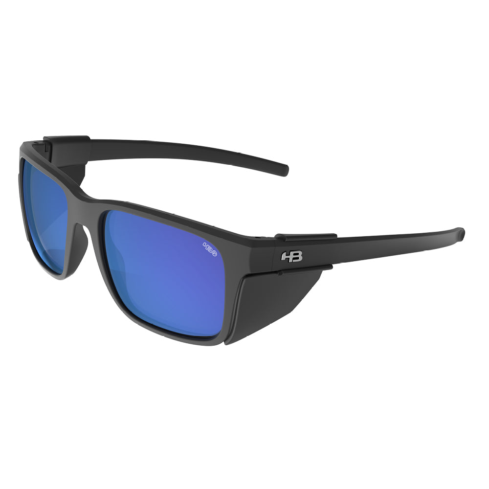 OC HB H-BOMB 2.0 MATTE BLACK BLUE CHROME POL GLASS