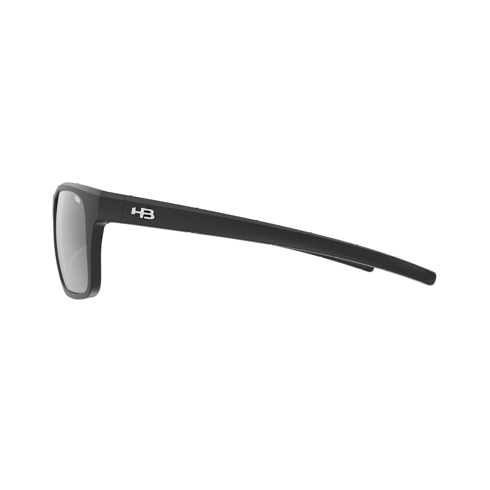 Óculos de Sol HB H-Bomb 2.0 Matte Black Gray Polarized Glass