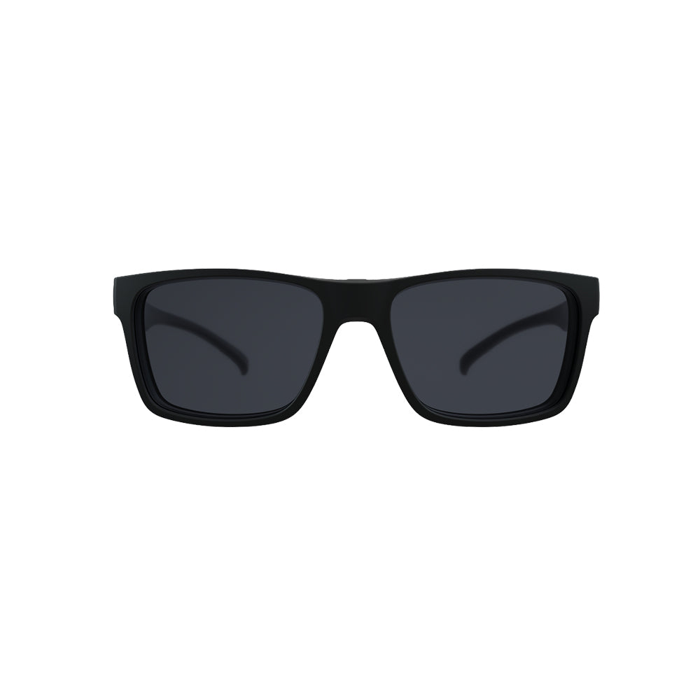 Óculos de Grau HB Polytech 0339 Clip On Matte Black/ Gray Polarized Lente 5,3 Cm - Loja HB