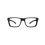 Óculos de Grau HB Polytech 0339 Clip On Matte Black/ Gray Polarized Lente 5,3 Cm