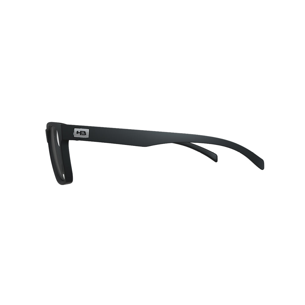 Óculos de Grau HB Polytech 0339 Clip On Matte Black/ Gray Polarized Lente 5,3 Cm - Loja HB