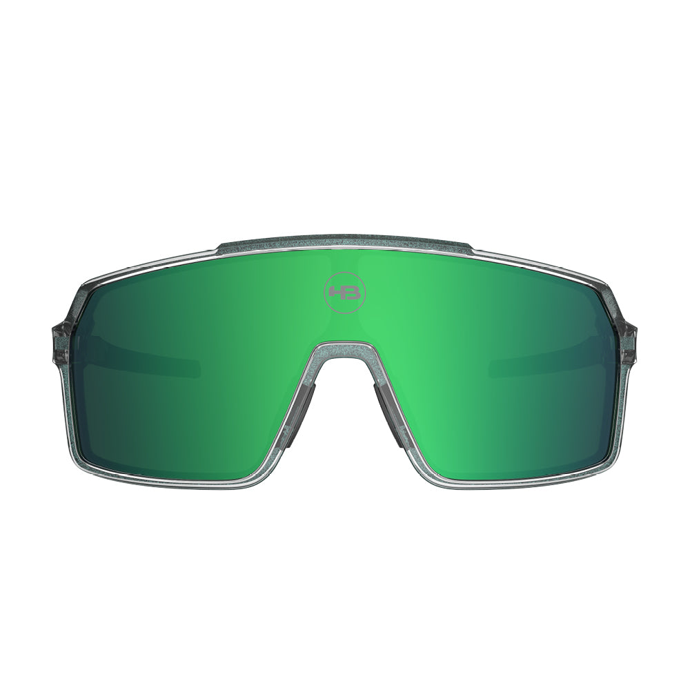 Óculos de Sol HB GRINDER Bright Landscape Green / Green Chrome
