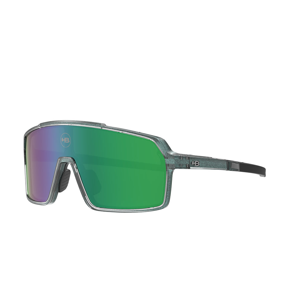 Óculos de Sol HB GRINDER Bright Landscape Green / Green Chrome