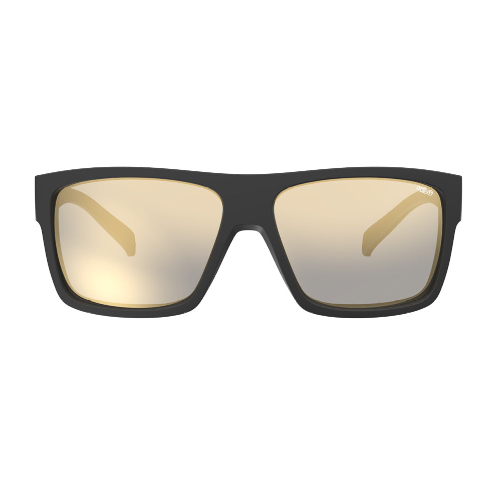 Óculos de Sol HB Would 2.0 Matte Black Gold Polarized Glass