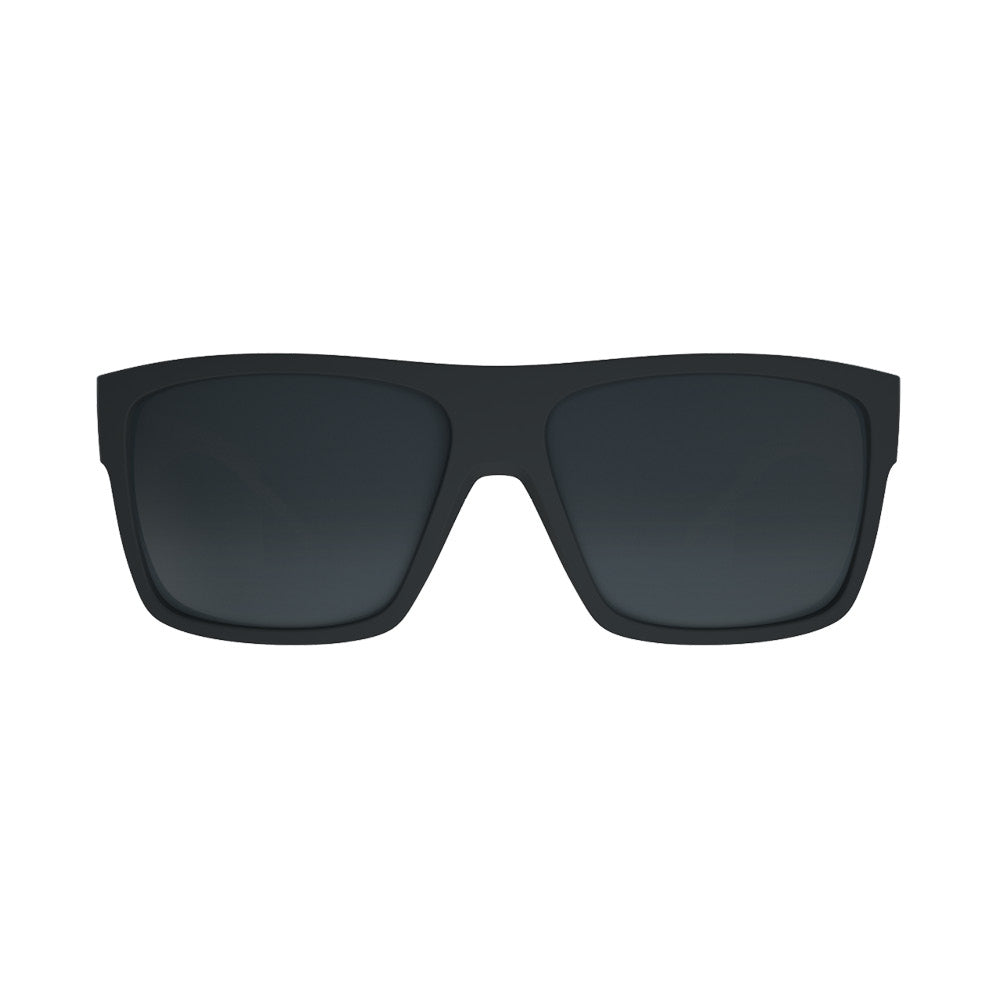 HB Would 2.0 Matte Black Wood Polarized Gray - Solar - TAM 55 mm