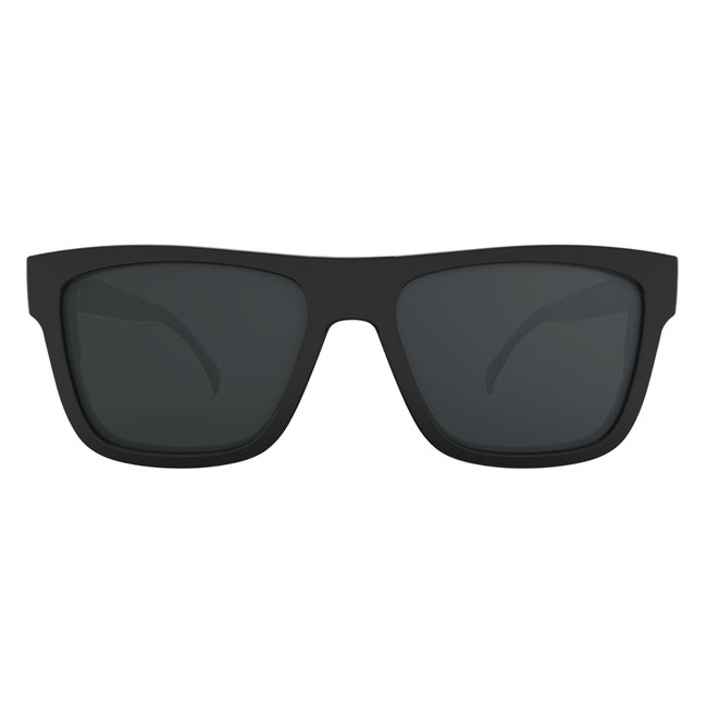Óculos de Sol HB T-Drop Matte Black/ Gray Lente 5,5 cm