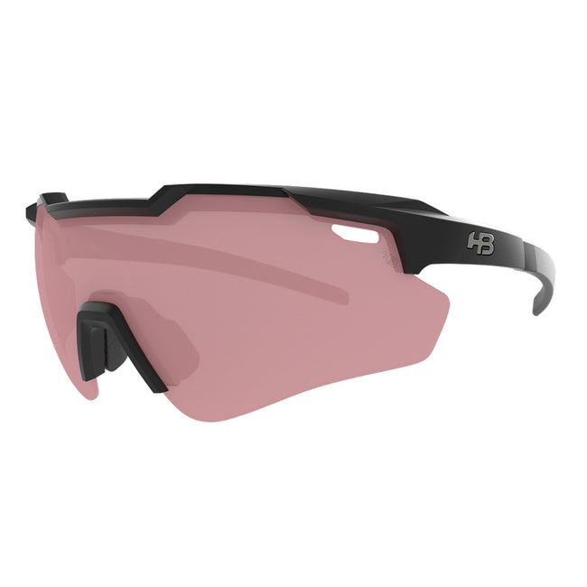 Óculos de Sol HB Low Light Shield Evo 2.0 Matte Black/ Amber