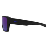Óculos de Sol HB The Pass M Black D Blue/ Blue Chrome Lente 5,9 cm
