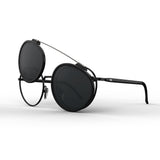 Óculos de Grau HB Switch 0420 Clip On Matte Black/ Gray Polarizado