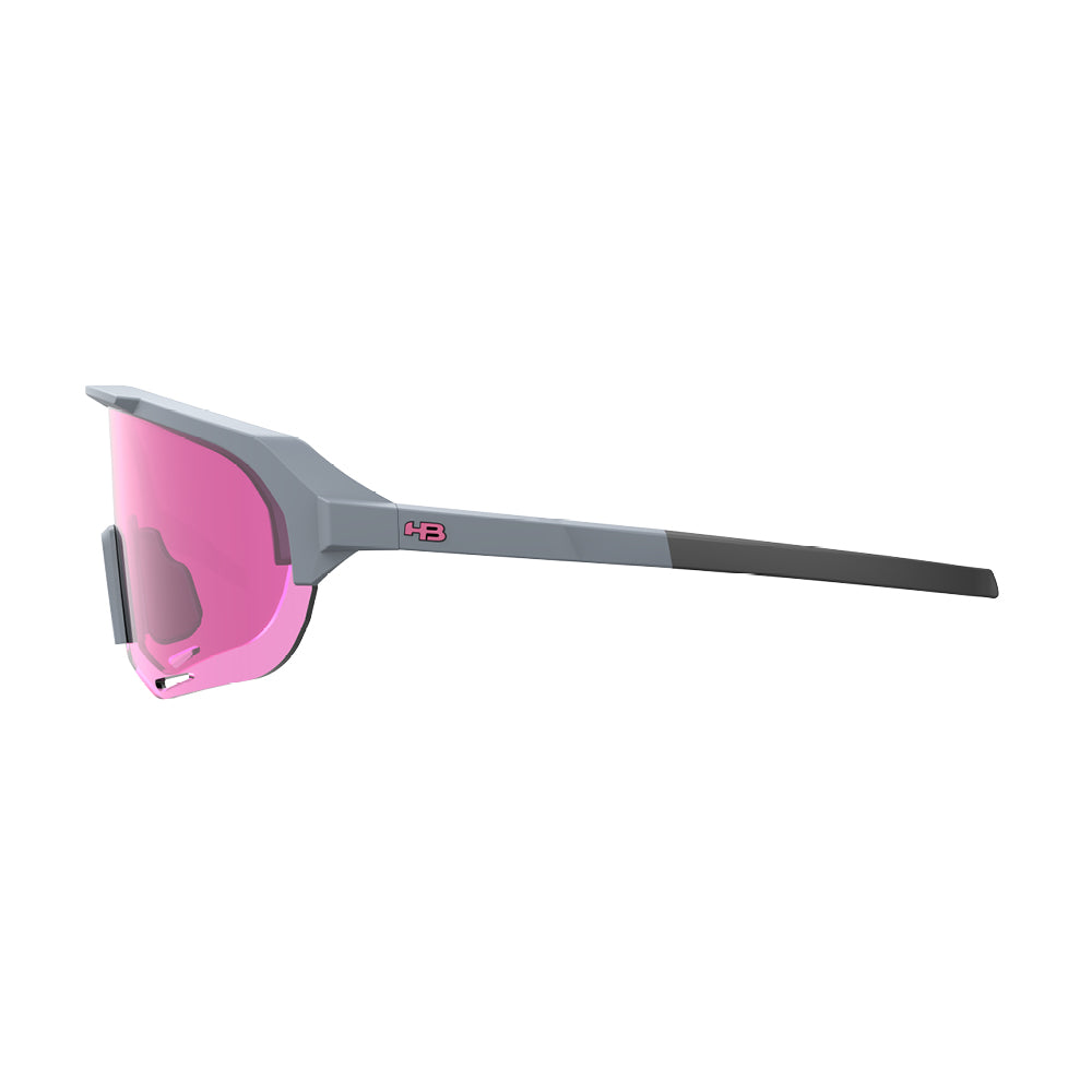 Óculos de Sol HB Edge R Matte Moonstone/ Nose M Black Pink