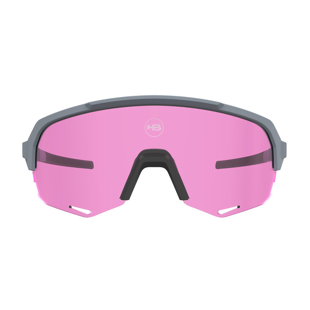 Óculos de Sol HB Edge R Matte Moonstone/ Nose M Black Pink