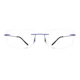 Armação de Grau HB Aeroflex 0432 Matte Blue Lente 5,4 cm