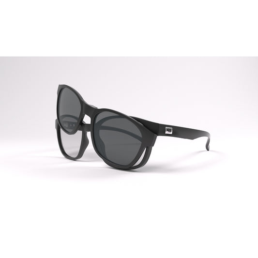 Armação de Grau HB Switch 0448 Matte Black/ Polarized Gray Lente 5,0 cm - Loja HB