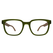 Armação de Grau HB 0449 Matte Green Pickle/ Dark Wood - Lente 5,2