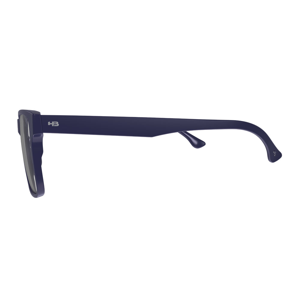 Armação de Grau HB 0458 Matte Night Blue Lente 5,4 cm - Loja HB