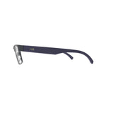 Óculos de Grau HB Duotech 0462 Retangular Matte Graphite/ Matte Navy - Grau - TAM 53 mm - Loja HB
