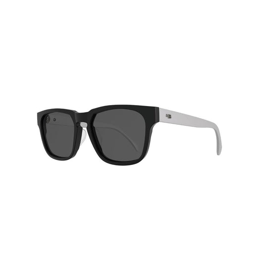 Óculos de Sol HB Lead Retangular Matte Black/ White Silver - Solar - TAM 53 mm - Loja HB