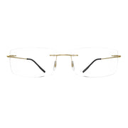 Armação De Grau HB Aeroflex 0478 Gold Lente 5,4 Cm