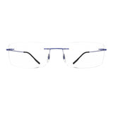 Armação De Grau HB Aeroflex 0478 Matte Blue Lente 5,4 Cm