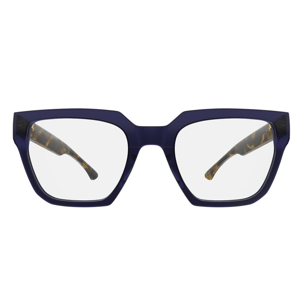 Armação de Grau HB 0486 M. Blue/ Classical Havana Lente 5,1 cm - Loja HB